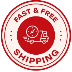 Fast and free shipping seal